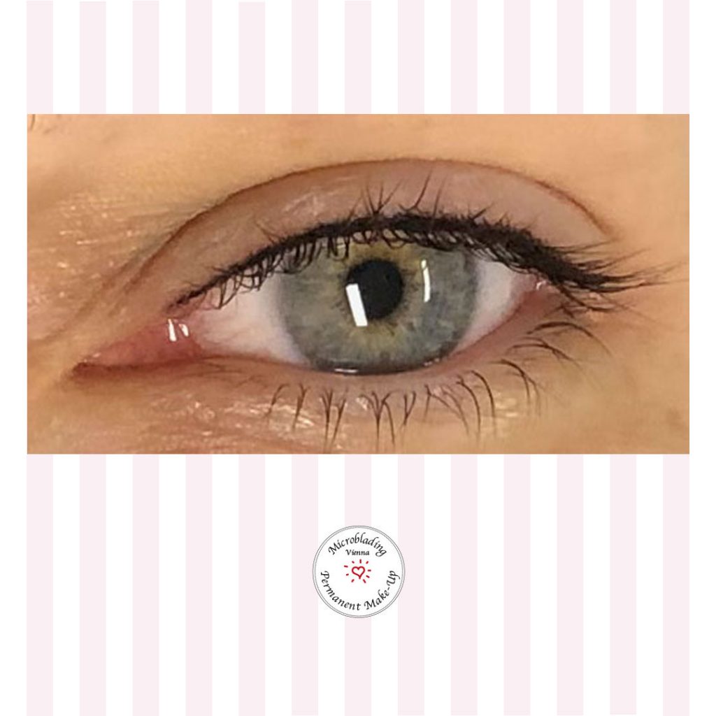 Lidstrich Permanent Make Up Microblading Wien